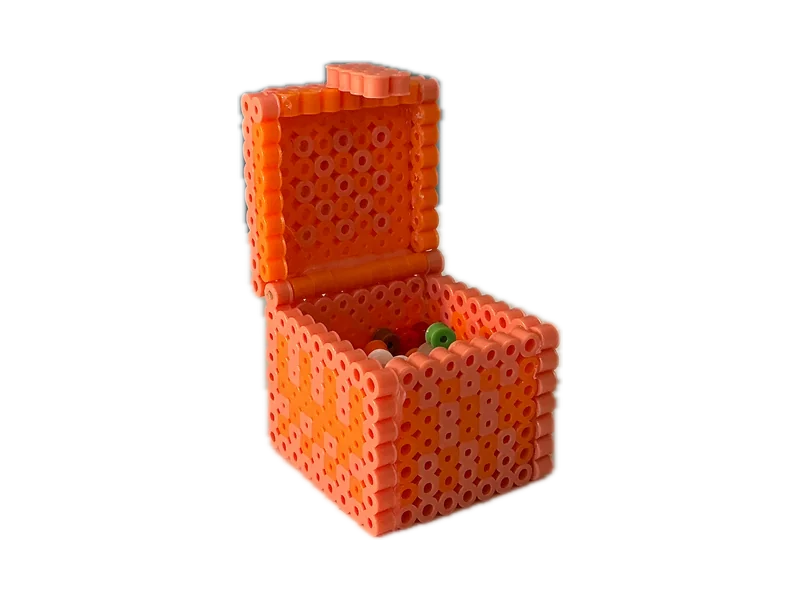Perler bead Copper Chest